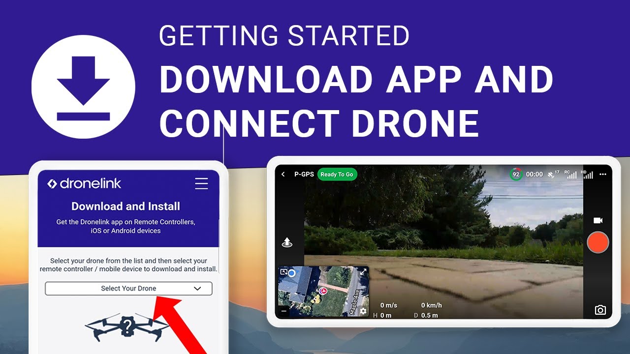 Drone remote start